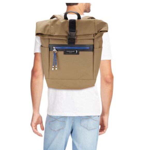 NWOT - Longchamp Roll Top Backpack - Picture 16 of 16